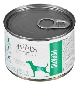 4VETS Natural Hepatic Dog - mokra karma dla psa - 185 g