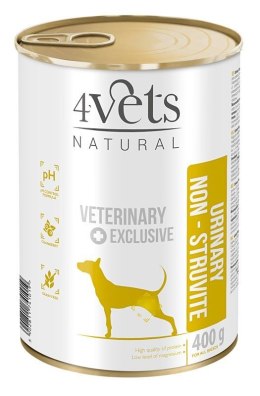 4VETS Natural Urinary No Struvit Dog - mokra karma dla psa - 400 g