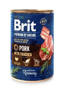 BRIT Premium by Nature Pork with Trachea - mokra karma dla psa - 400 g