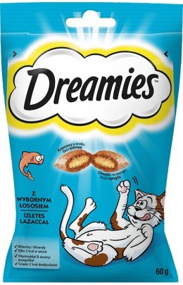 DREAMIES - z łososiem - przysmak dla kota - 60 g