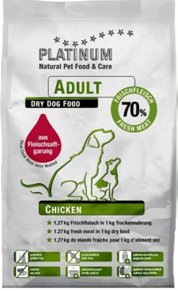 PLATINUM Adult Chicken - sucha karma dla psa - 5 kg