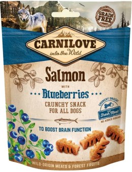 CARNILOVE Fresh Crunchy Salmon+Blueberry - przysmak dla psa - 200 g