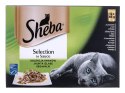 SHEBA Mini rybne dania w sosie - mokra karma dla kota - 6x50 g